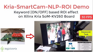 Smart Camera ROI with NLP Keywords - Demo on Kria KV260