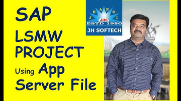 SAP LSMW using App Server File