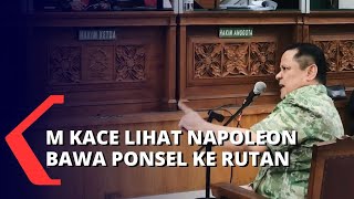 Sidang Kasus Napoleon Bonaparte, M Kace Bersaksi Lihat Napoleon Bawa Ponsel ke Rutan!