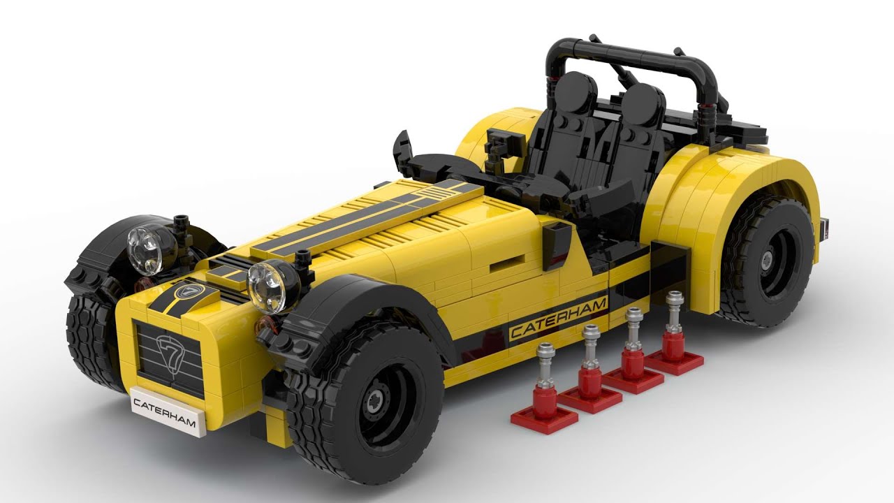 Lego 21307 Caterham Seven 620R Speed Build LDD by PLegoBB