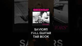 Green Day - Saviors FULL ALBUM GUITAR TAB BOOK - AVAILABLE NOW! #greenday #saviors