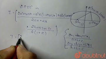 A varaibla point P on a given ellipse of eccentricity e is jointed to its foci S and S\\\