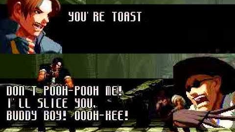 SNK vs. Capcom: Chaos - Kyo Kusanagi vs. Choi Bounge