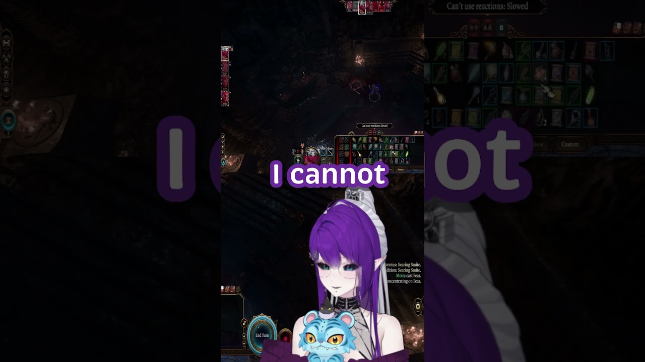 The Moment It All Fell Apart #bg3 #vtuber #clips #fail