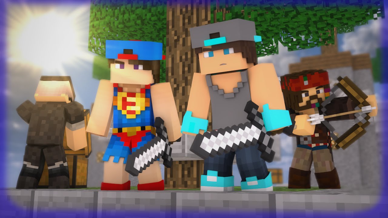 vlogs in spanish Minecraft - Sky Wars // NEAGLE TEAM REPRESENTOU
