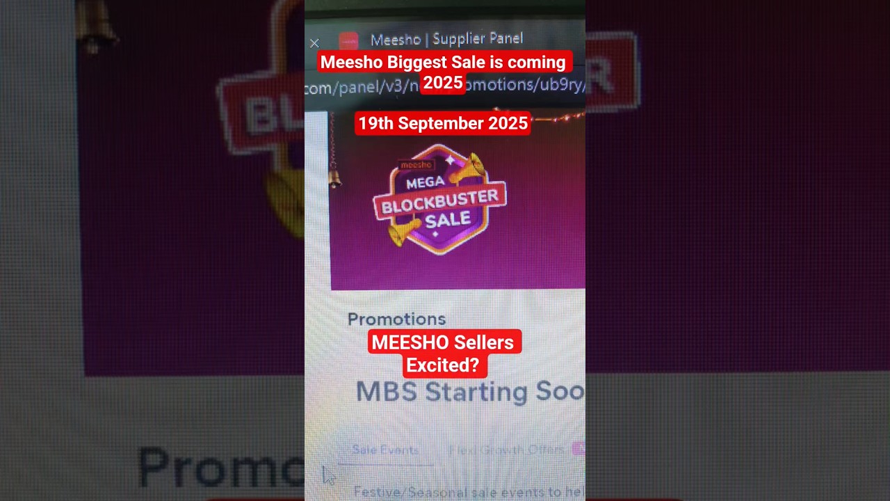 Messho Blockbuster Sale 2025 