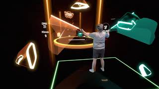 Beat Saber Grandmaster Flash & the Furious Five - The Message on Expert+ First Attempt