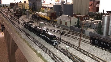 My 4x8x2 HO Layout - Oil Train 2 Script