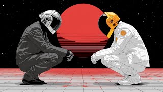 Daft Punk Vibe Funk Wave Night Drive Music | Retro Chill Synthwave Electronic Mix