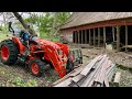 Repurposing Barn Siding on the Garage