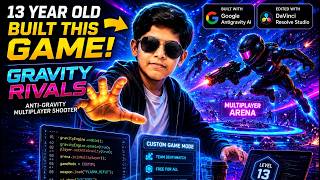 🔥 A 13-Year-Old Built a Multiplayer Game Using AI 🤯 | Gravity Rivals Full Tutorial (13 Minutes)