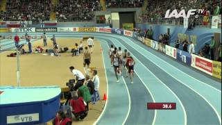 Uncut - 800m Men Final - World Indoor Championships Istanbul 2012