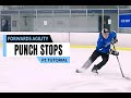 On-Ice Forwards Agility Punch Stops