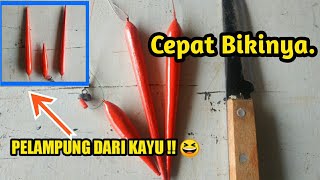 Cara Membuat Pelampung Pancing Dari Kayu ~ Maz Nuhaa