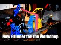 New grinder upgrade for the workshop!(behind the scenes project sneak peak towords the end!)