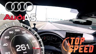 Audi A5 - Top Speed [Through Speed Limit]