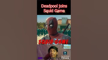 “Deadpool Joins Squid Game! 😂 | Funniest Crossover Reaction #Shorts” #Deadpool