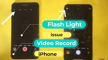 All iPhones: How to Turn Flashlight On/Off When Video Recording |Flash Light Not Working Recording