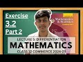 Ex 3.2| Differentiation| Maths 1| Class 12 Commerce| Maharashtra Board | Shubham Sir|HSC 2024-25