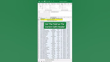 Data Validation And DGET Formula  #excel #excelcourse #exceltips #exceltraining #exceltricks