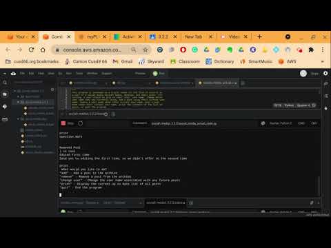 Social Media App in Python- 3.2.2