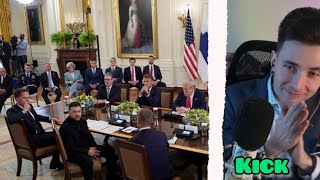 ХЕСУС СМОТРИТ: ВСРЕЧА Трампа, Зеленского и лидеров ЕС \ реакция