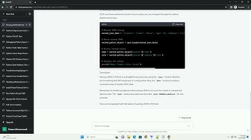 Parsing JSON using Python