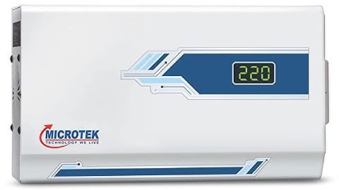 Microtek Pearl EM4130+ Automatic Voltage Stabilizer for AC up to 1.5 ton (130V-300V)