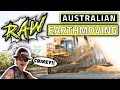 Massive Scrapers and Dozers Earthmoving in Australia