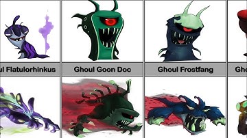 All Ghoul Slugs From Slugterra. (Part 2)