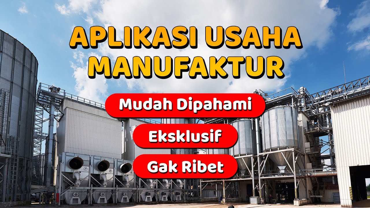 Aplikasi usaha manufacture cara cepat hitung hpp produksi youtube