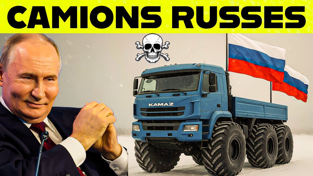 CAMION RUSSE KAMAZ IMPRESSIONNANT, ÉCRASE SCANIA ET VOLVO