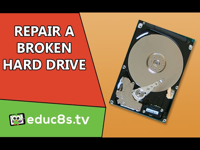 Tutorial: How to repair broken hard disk drive and recover your data.  Beeping sound or clicking - YouTube