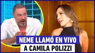 Neme Llama En Vivo A Camila Polizzi Y Logra Entrevistarla