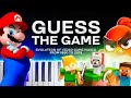 GUESS THE GAME (Piano Quiz) Evolution Of Video Game Music / Easy Slow Piano Tutorial