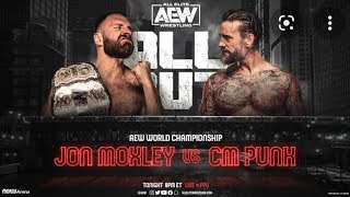 CM Punk vs. Jon Moxley AEW World Championship Match: AEW All Out | Elite Wrestling Entertainment