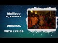 Mallipoo karaoke  tamil karaoke with lyrics  full song  highquality