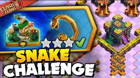 Easily 3 Star Snake It Back Challenge (Clash of Clans)