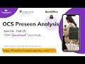 CIMA OCS Pre-seen Analysis | Nov24-Feb25 BackOffice YT sample