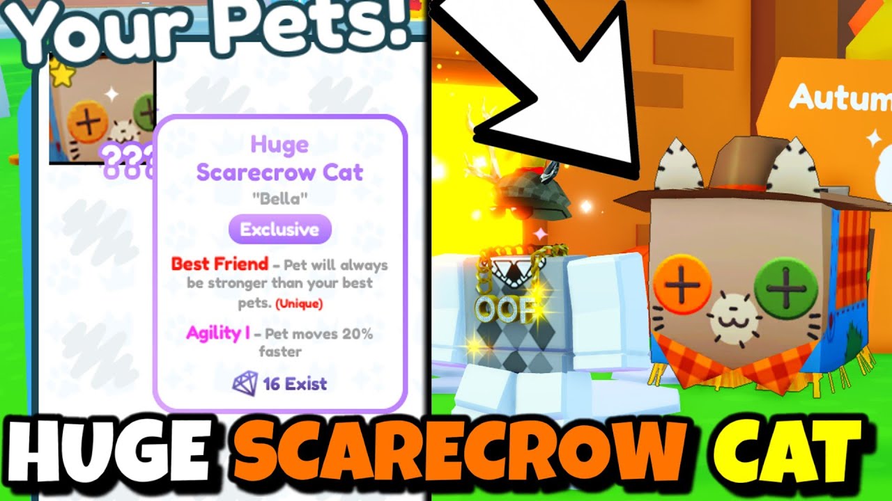 I Got The HUGE SCARECROW CAT In Pet Simulator X NEW UPDATE YouTube i-got-the-huge-scarecrow-cat-in-pet-simulator-x-new-update-youtube