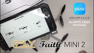 C-FLY FAITH MINI 2 - New iOS app V.2.4.2 plus sample footage #cflyfaithmini2 screenshot 3