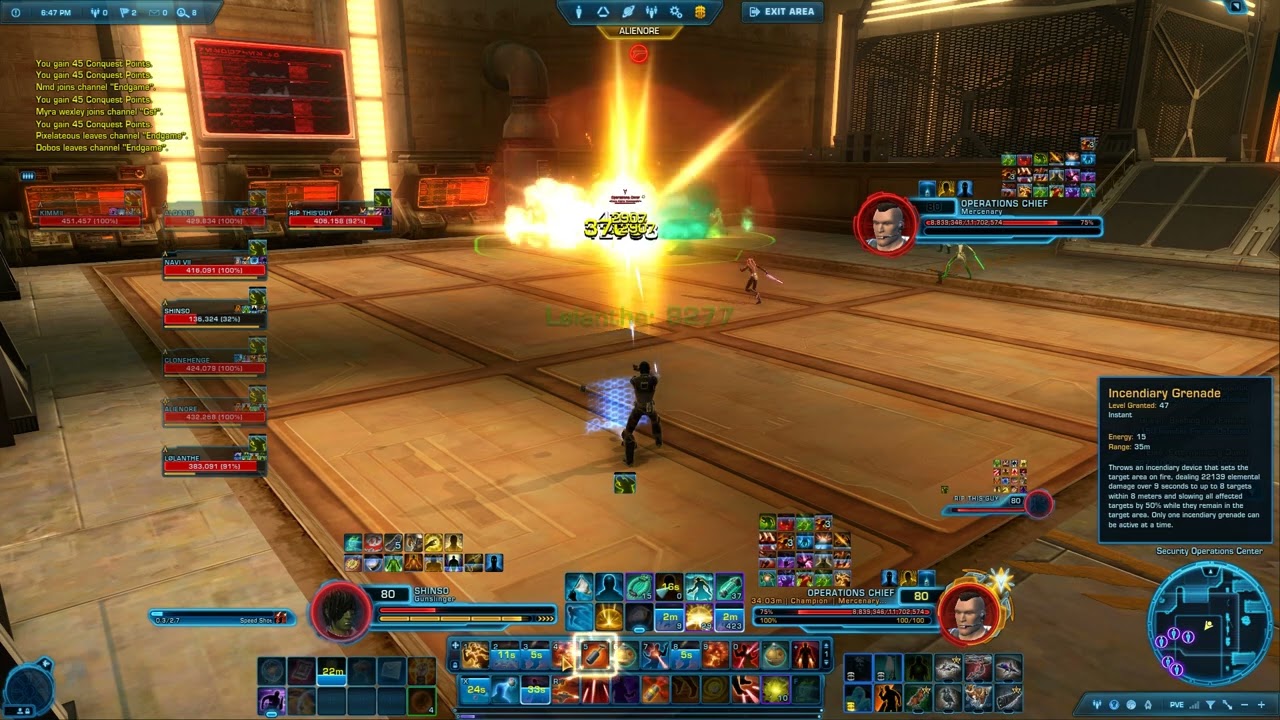 SWTOR S&V, Operations Chief, Master mode, DPS