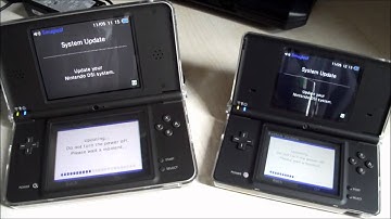 Totally Pointless Nintendo DSi Firmware Update Race