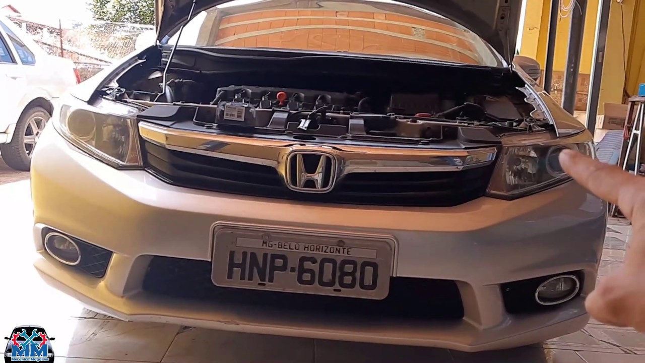 Trocar Lâmpada Civic G9 (Super Fácil e Rápido)