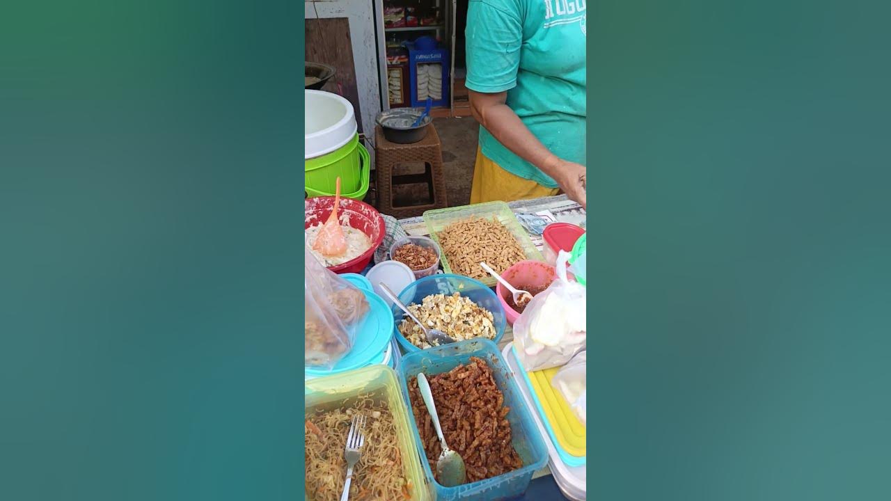 tempat nasi kuning dan gorengan   enak #fyp