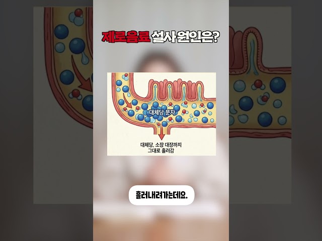 제로 먹고 폭풍설사?!