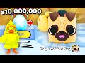 I Opened 10 MILLION Eggs with 2,575% Huge Chance and got THIS in Pet Simulator 99