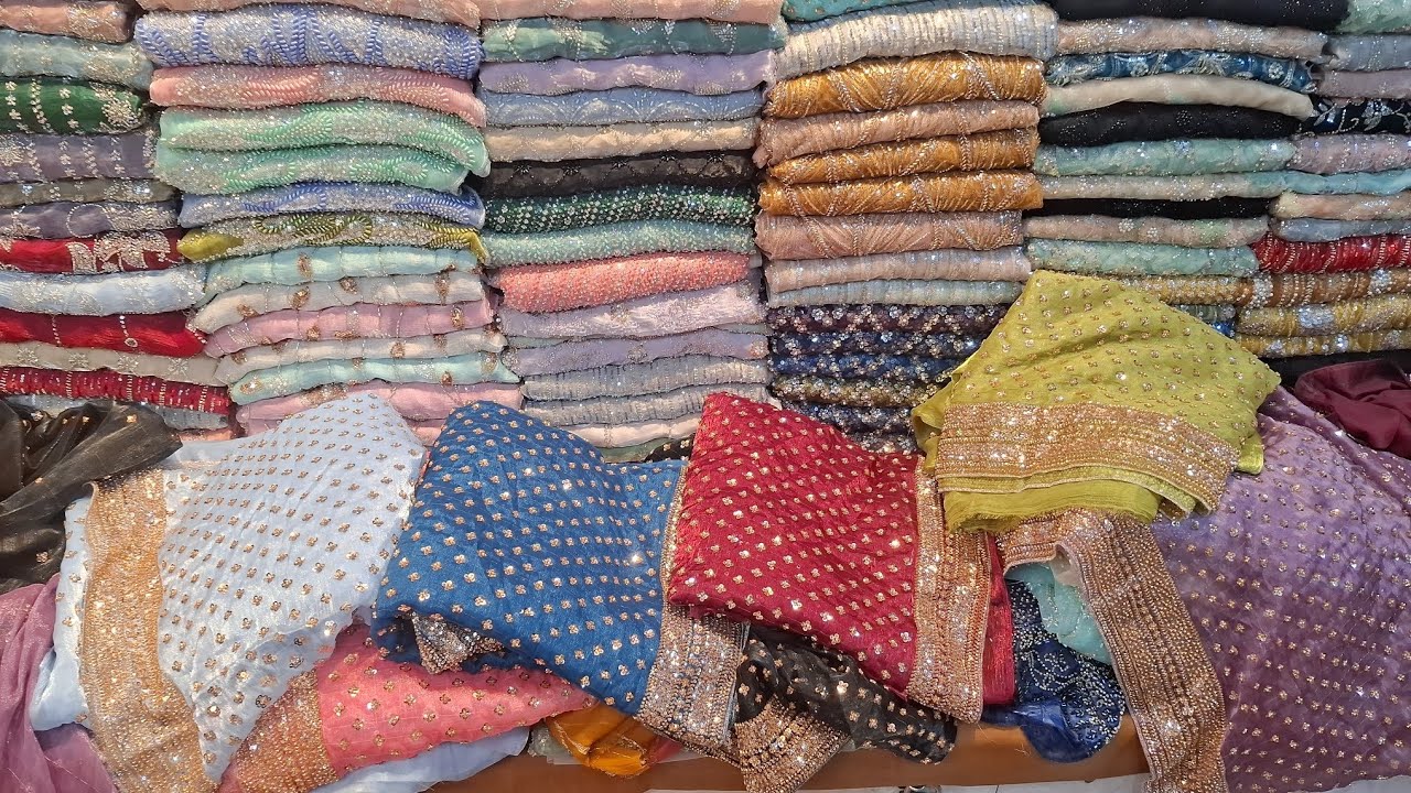 ☆*Sale Sale Sale*☆ || Cutdana net embroided dress || whole sale price Dress Auriga market 