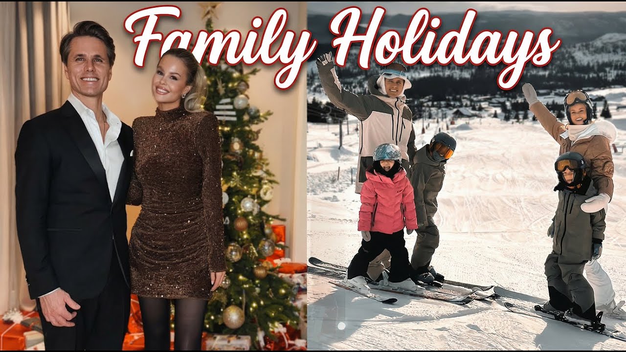 КАК МЫ ПРОВОДИМ РОЖДЕСТВО В ДВУХ СТРАНАХ! | ВИДЕОБЛОГ 1124