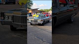 1970 Cadillac Coupe Deville Classic Car Drive By Engine Sound St Margarets Church Cruise Night 2024 Resimi
